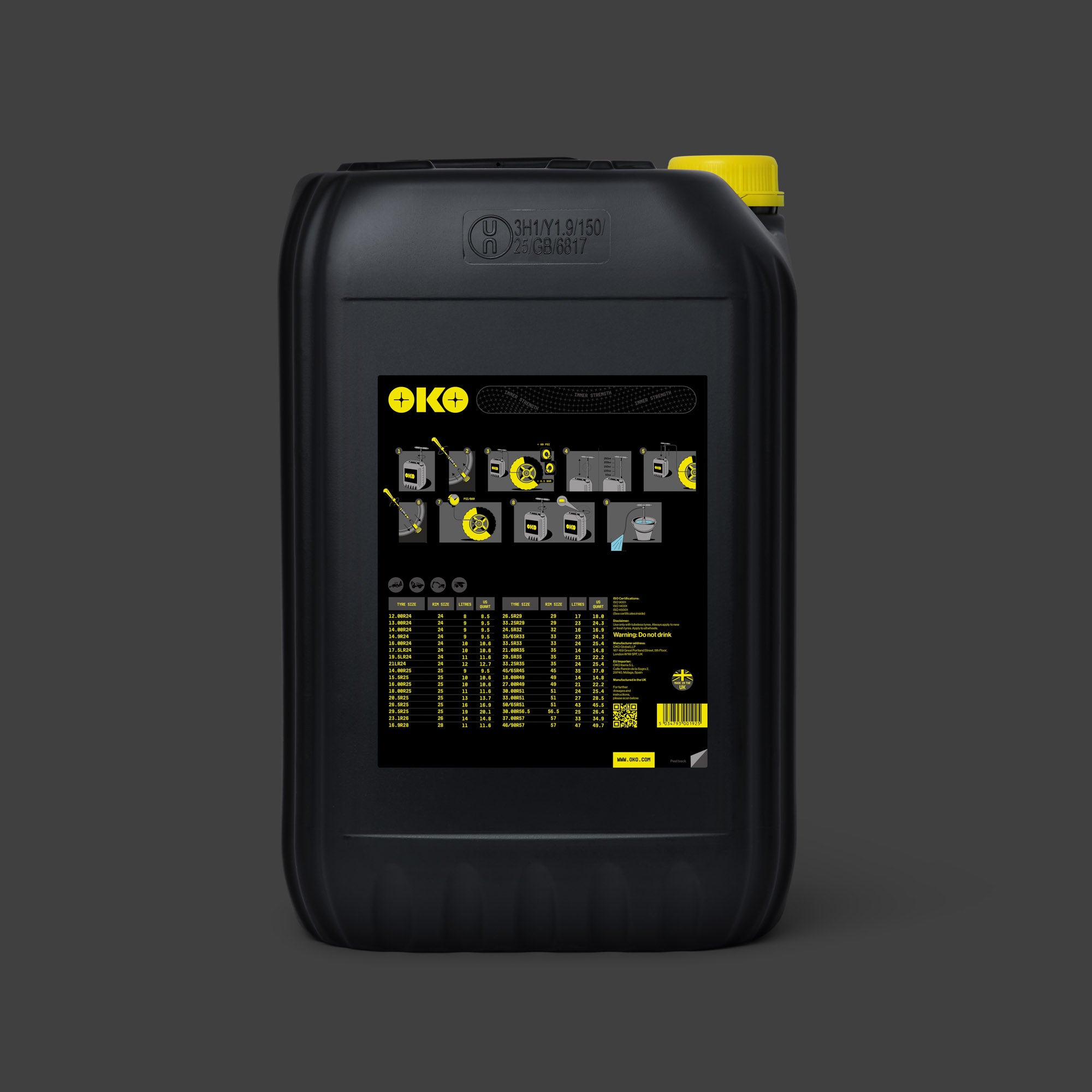 OKO Premium Tyre Care Lifelong